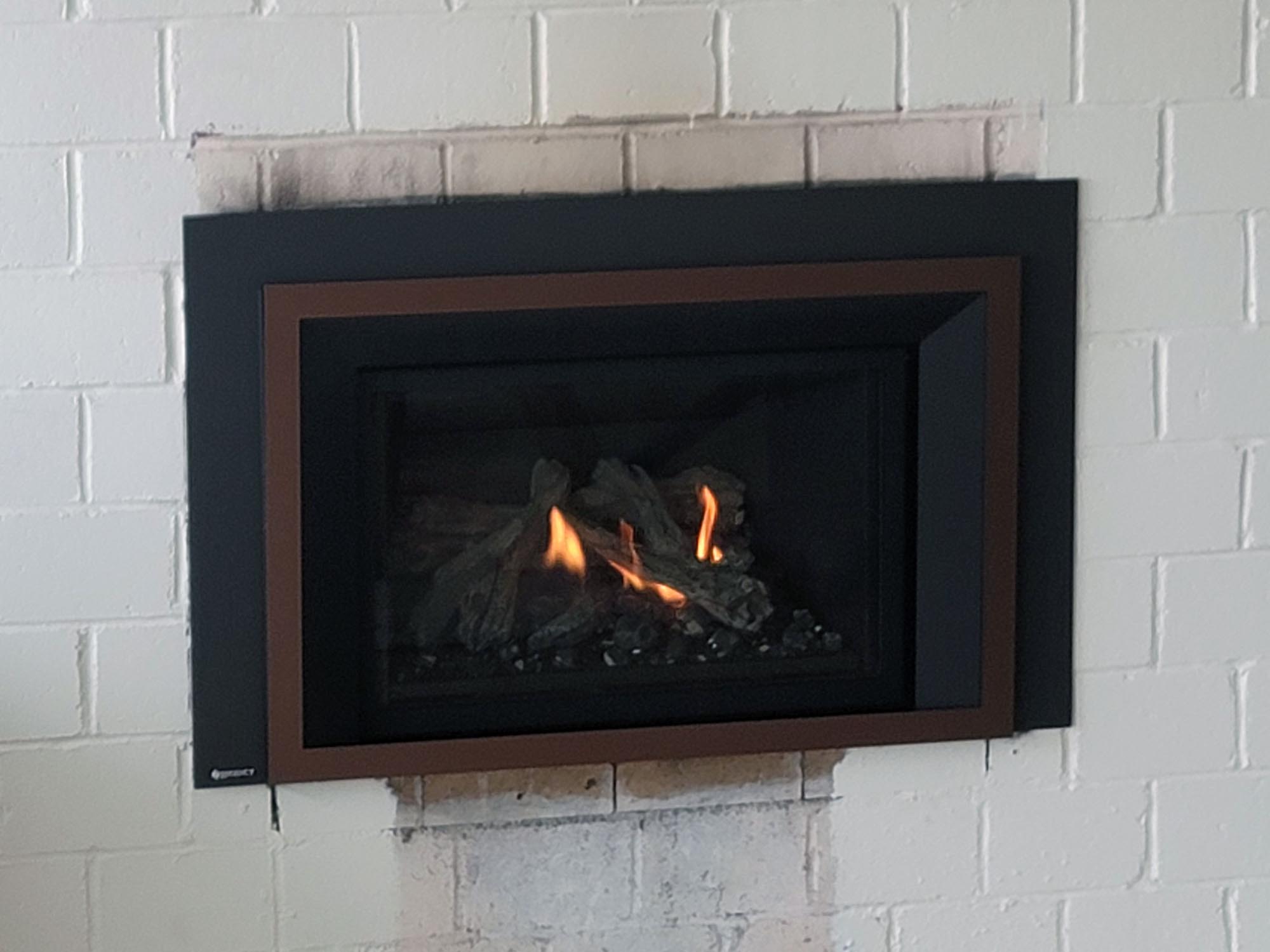Regency Gas Insert Fireplace Installation